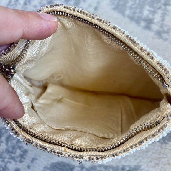 Vintage 1930s Czech Glass Beaded Evening Bag - Picture 4 of 7